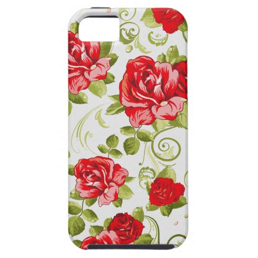 vintage flowers iPhone 5 cover