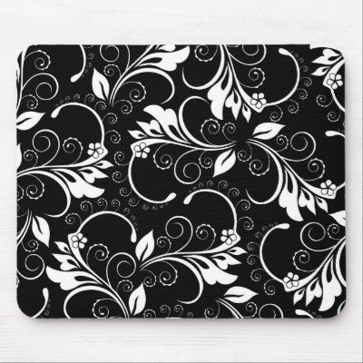vintage flowers mouse mats by VioDeBlack