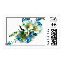 Vintage Flowers postage by LL11funway Vintage Flowers postage