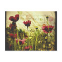 Vintage flowers Postcard by coconutpie Vintage flowers Postcard