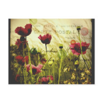 Vintage flowers Postcard by coconutpie Vintage flowers Postcard