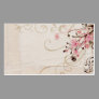 Vintage flowers Profile Card Business Card Template Vintage flowers Profile Card Business Card Template