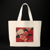 vintage  flowers red bag bags