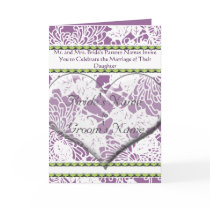 Vintage Flowers Wedding Invitations cards