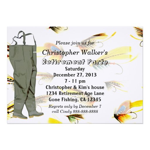 Vintage fly fishing lure card