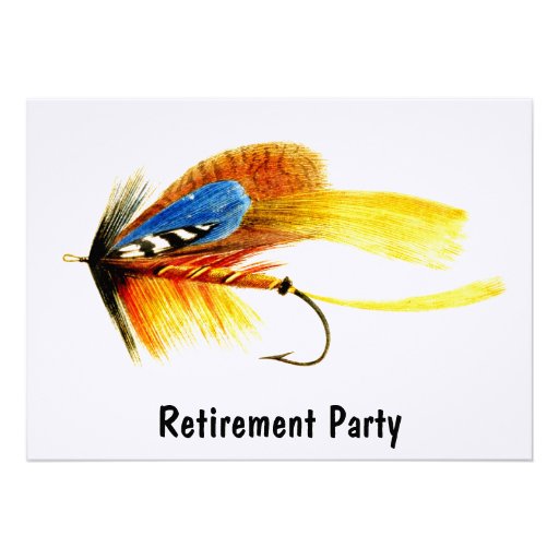Vintage fly fishing lure card