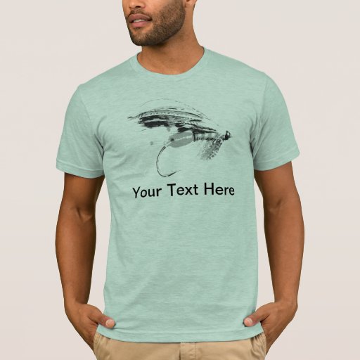 Vintage Fly fishing lure TShirt Zazzle