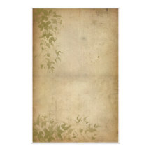 Vintage Foliage - Ivy Personalized Stationery