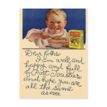 Vintage Food Postcard by kimmyklassickorner Vintage Food Postcard