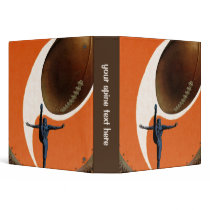Vintage Football binders by YesterdayCafe Vintage Football binders