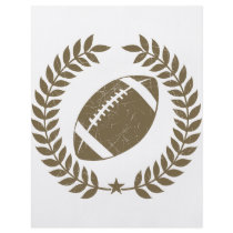 Vintage Football Olive Leaf and Star flyers