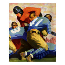 Vintage Football posters by YesterdayCafe Vintage Football posters