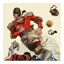 Vintage Football posters by YesterdayCafe Vintage Football posters