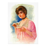 Vintage Formal Tea INVITATION Bridal Shower M&D
