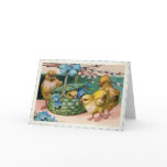 Vintage Four Chicks Card