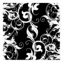 Vintage Fractals In b&w posters