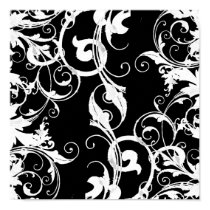 Vintage Fractals In b&w posters by myhome71 Vintage Fractals In b&w posters