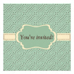 Vintage Frame Custom Announcements