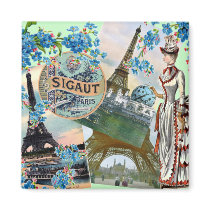 Vintage France Refrigerator Magnet
