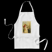Vintage French Absinthe Advertisement aprons