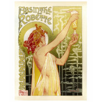 Vintage French Absinthe Advertisement t-shirts