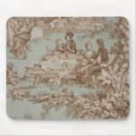 Vintage French Country Family Gathering Mousepad