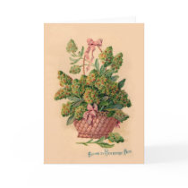 Vintage French Fleurs Illustration cards by CustomizeACard Vintage French Fleurs Illustration cards