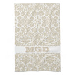 Vintage french floral art nouveau pattern kitchen towels