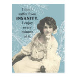 Vintage french lady photo postcard postcards