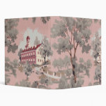 Vintage French Landscape Wallpaper Pattern Vinyl Binders
