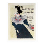 Vintage French literary magazine ad Post Card