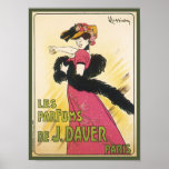 Vintage French Perfume Poster posters