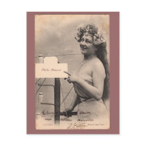 Vintage French Post Card postcards