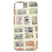 Vintage French Postage Stamps iPhone 5 Case