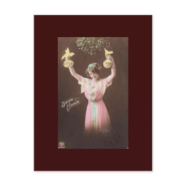 Vintage French Postcard postcard