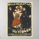 Vintage French Posters - Cafe Riche posters