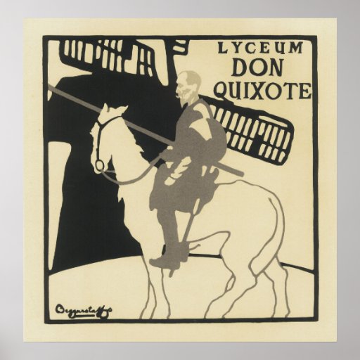 Vintage French Posters - Don Quixote