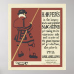 Vintage French Posters - Harpers Magazine