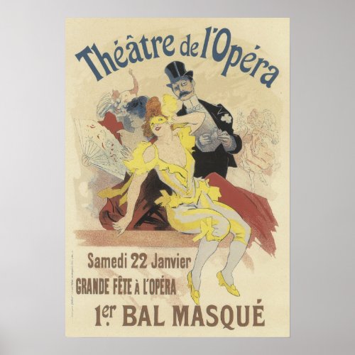 Vintage French Posters - l'Opera posters