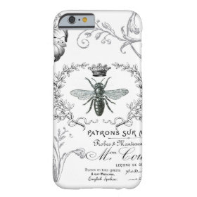 Vintage French Queen Bee iPhone 6 case