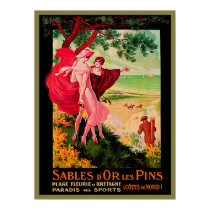 Vintage French Seaside posters