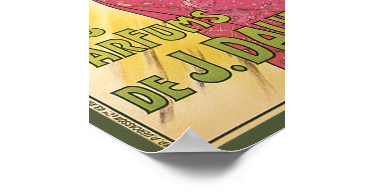 Vintage French Soap Art Poster Zazzle