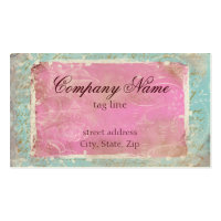 Vintage French Toile & Script No.1 Standard Business Card Templates