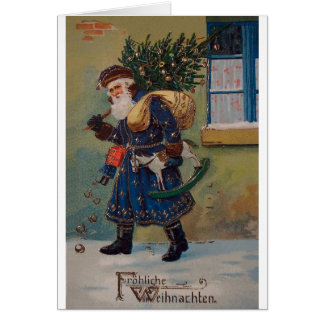 Victorian German Christmas Greeting Cards | Zazzle