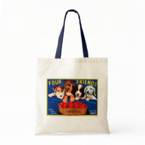 VINTAGE FRUIT CRATE LABEL bags