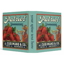 Vintage Fruit Crate Label binders