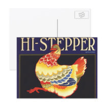 Vintage Fruit Crate Label postcards