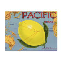 Vintage Fruit Crate Label postcards