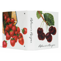 Vintage Fruits binders