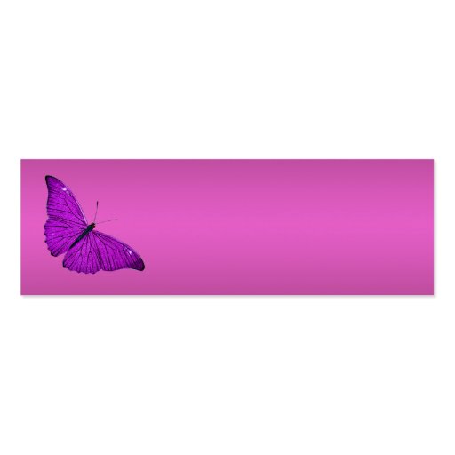 Vintage Fuchsia Purple Butterfly 1800 Illustration Business Cards